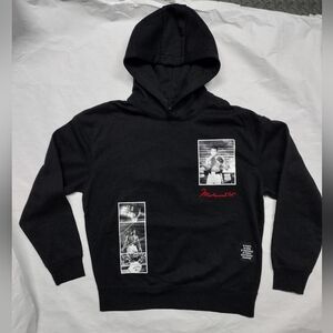 Muhammad Ali Black Logo Hoodie Men's Size L Stitched Autograph NEW! 🔥